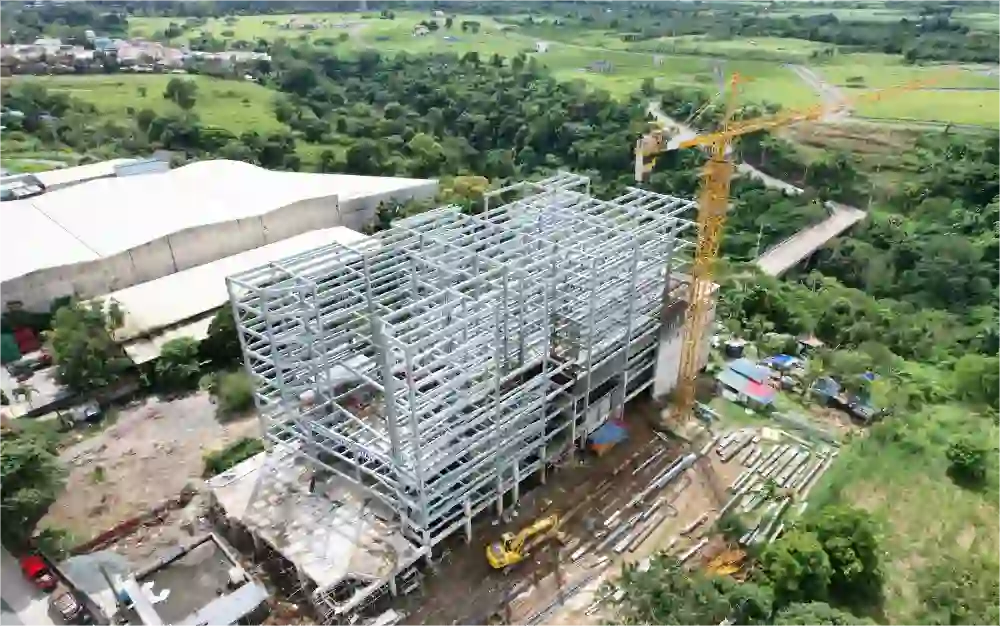 An overview of the steel structure