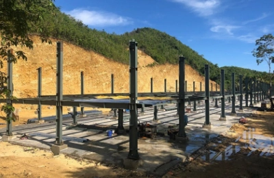 Philippines Steel Structure Parking Lot