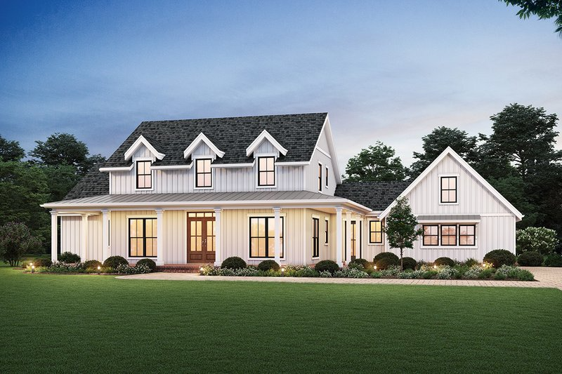 Cozy and Stylish 1,800 sq. ft. Barndominium Floor Plans