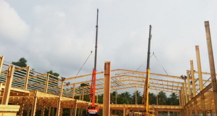 Pre-engineered buildings-Areca New Facroty(图3) Pre-engineered buildings-Areca New Facroty(图3)