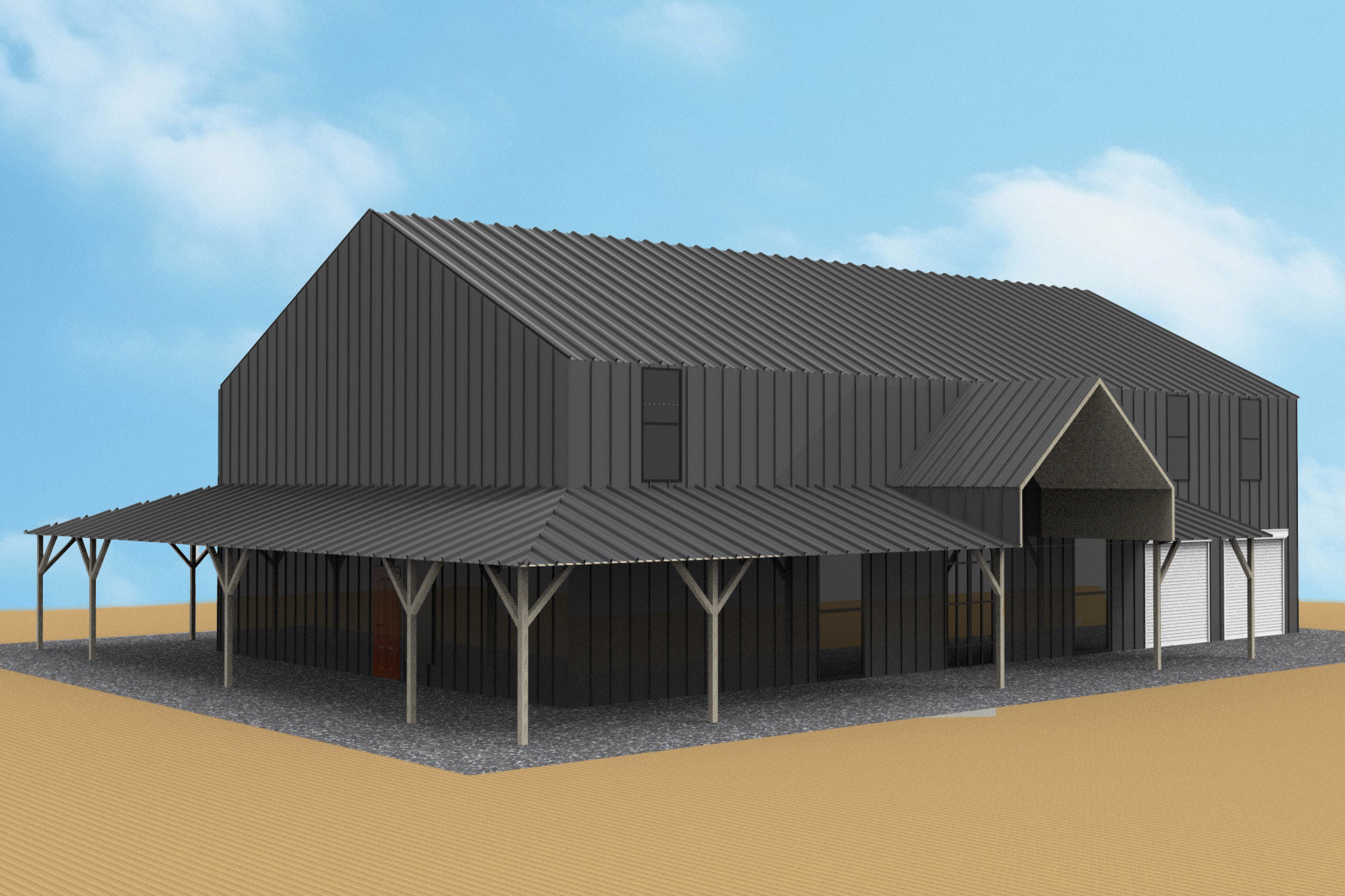 Steel Structure Barn