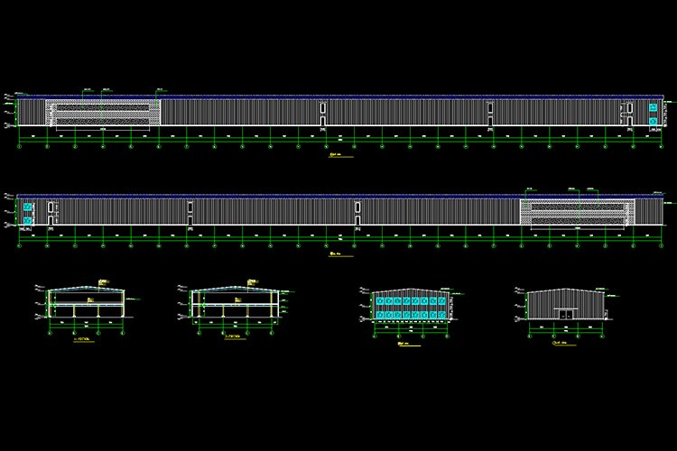 Steel Structure Industrial Facility(图4) Steel Structure Industrial Facility(图4)