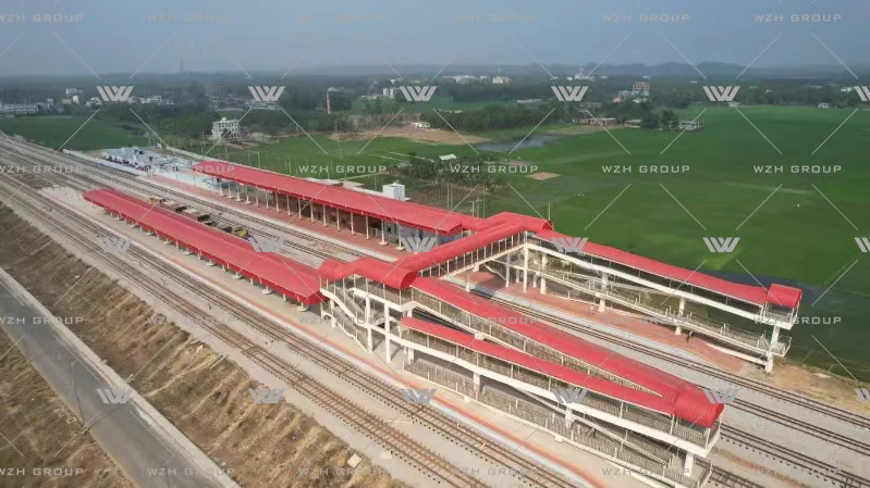 Bangladesh Railway Station Overpass