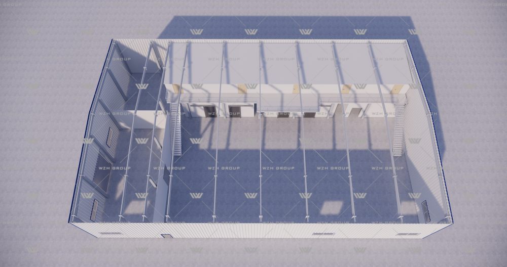 Somalia Steel Structure Factory Construction Project