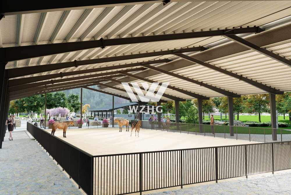 Philippines Steel Structure Equestrian Project(图2) Philippines Steel Structure Equestrian Project(图2)