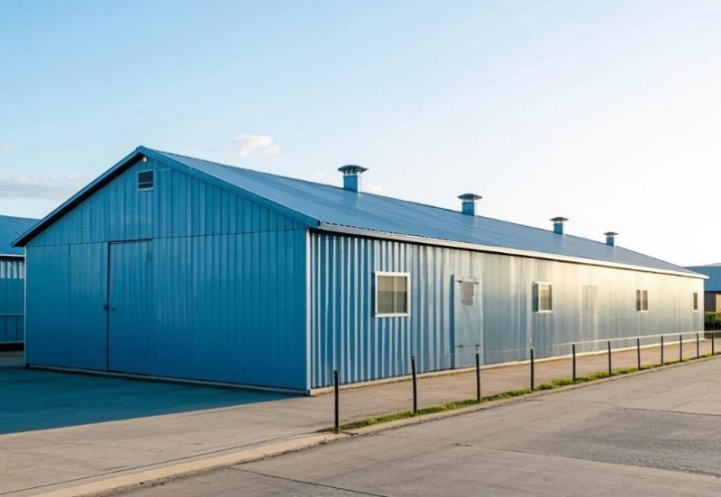 How Much Does It Cost to Build a Steel Structure Chicken Coop(图1) How Much Does It Cost to Build a Steel Structure Chicken Coop(图1)