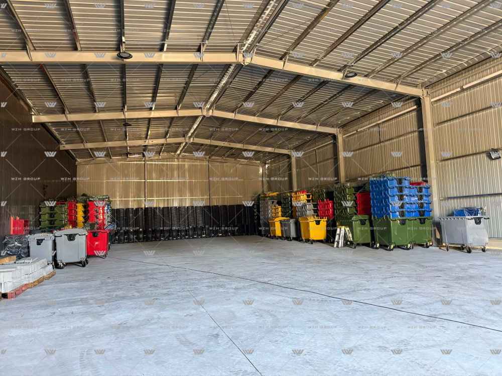 Chile 30 × 15m Steel Structure Warehouse(图2) Chile 30 × 15m Steel Structure Warehouse(图2)