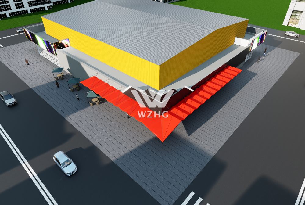 Steel Structure Gymnasium Project in the United States